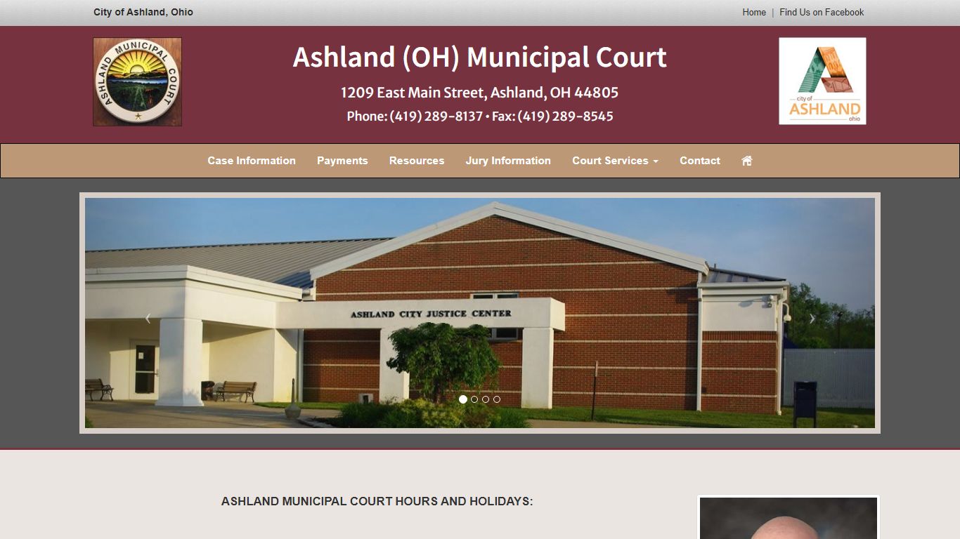 Ashland Ohio Municipal Court 2016